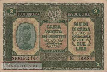 Italien - 2  Lire (#M005_F)