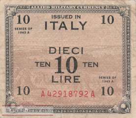 Italien - 10  Lire (#M019a_F)