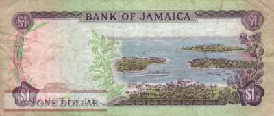 Jamaica - 1  Dollar (#054_F)