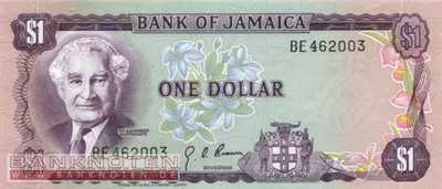 Jamaica - 1  Dollar (#054_UNC)