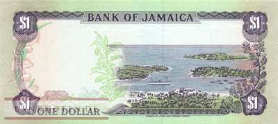 Jamaica - 1  Dollar (#068Ad_UNC)
