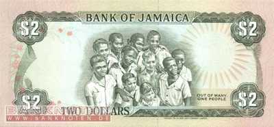 Jamaica - 2  Dollars (#069c_UNC)