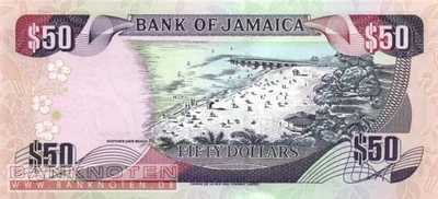 Jamaica - 50  Dollars (#079c_UNC)