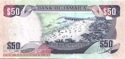 Jamaica - 50  Dollars (#083b_UNC)