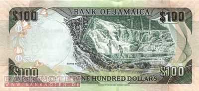 Jamaica - 100  Dollars (#084d_UNC)