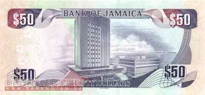 Jamaica - 50  Dollars - Gedenkbanknote (#088_UNC)