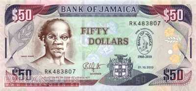 Jamaica - 50  Dollars - Commemorative (#088_UNC)