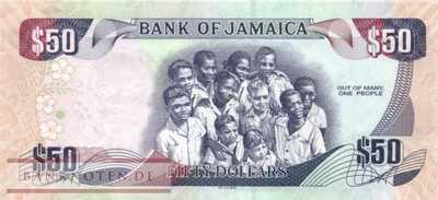 Jamaica - 50  Dollars - Gedenkbanknote (#089_UNC)