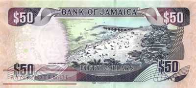 Jamaica - 50  Dollars (#094c_UNC)