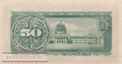 Japan - 50  Sen (#061b_UNC)