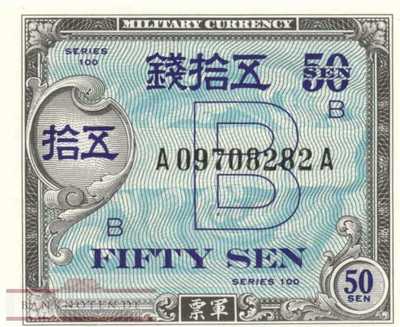 Japan - 50  Sen (#065_UNC)