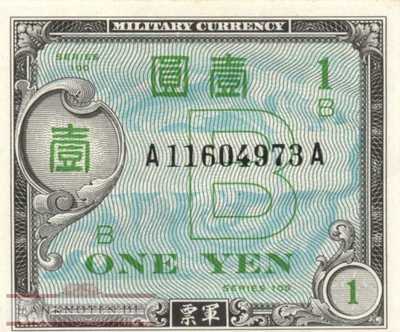 Japan - 1  Yen (#067a_UNC)