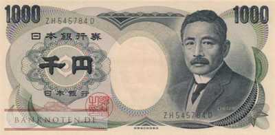 Japan - 1.000  Yen (#100e_UNC)