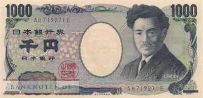 Japan - 1.000  Yen (#104f_UNC)