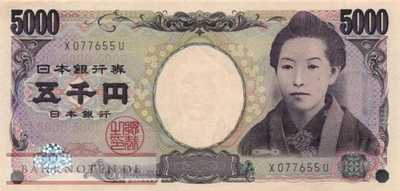 Japan - 5.000  Yen (#105a_UNC)