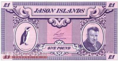 Jason Islands - 1  Pound - Privatausgabe (#902_UNC)
