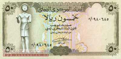 Yemen - 50  Rials (#027A-U8_UNC)