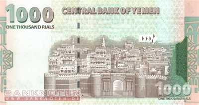Jemen - 1.000  Rials (#032_UNC)