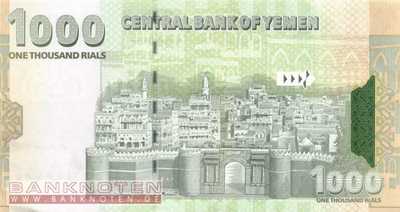 Yemen - 1.000  Rials (#033a_UNC)