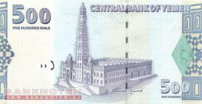 Jemen - 500  Rials (#034_UNC)