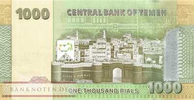 Jemen - 1.000  Rials (#036a_UNC)