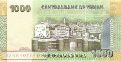 Jemen - 1.000  Rials (#036b_UNC)