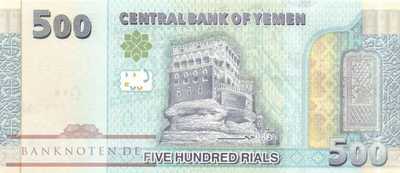 Jemen - 500  Rials (#039a_UNC)