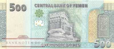 Jemen - 500  Rials (#039b_UNC)