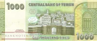 Jemen - 1.000  Rials (#040a_UNC)