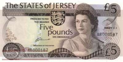 Jersey - 5  Pounds (#012a_UNC)