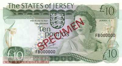 Jersey - 10  Pounds - SPECIMEN (#013bS_UNC)