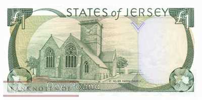 Jersey - 1  Pound (#020a_UNC)