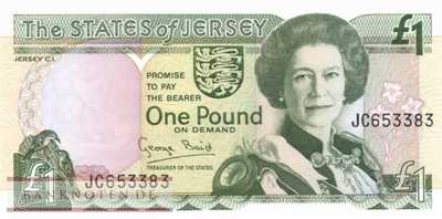 Jersey - 1  Pound (#020a_UNC)