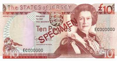 Jersey - 10  Pounds - SPECIMEN (#022s_UNC)