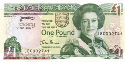 Jersey - 1  Pound (#031a_UNC)