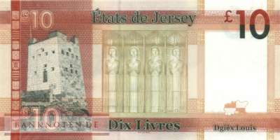 Jersey - 10  Pounds (#034a_UNC)