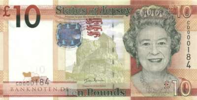 Jersey - 10  Pounds (#034a_UNC)