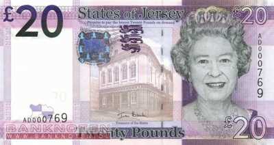 Jersey - 20  Pounds (#035a_UNC)