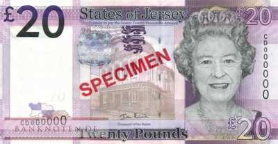 Jersey - 20  Pounds - SPECIMEN (#035s_UNC)
