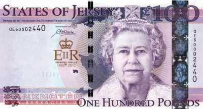 Jersey - 100  Pounds - Diamond Jubilee (#037a_UNC)