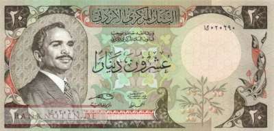Jordan - 20  Dinars (#021c-88_UNC)