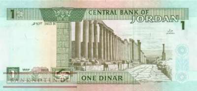 Jordanien - 1  Dinar (#024b_UNC)