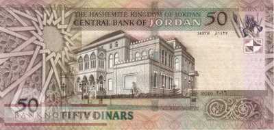 Jordan - 50  Dinars (#038i_UNC)