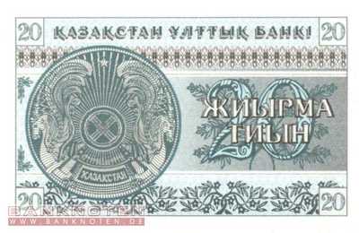 Kazakhstan - 20  Tyin (#005a_UNC)