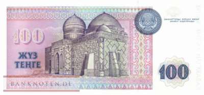 Kazakhstan - 100  Tenge (#013a_UNC)