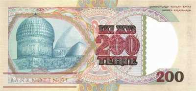 Kazakhstan - 200  Tenge (#014a-2_UNC)