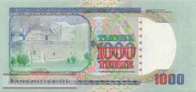 Kasachstan - 1.000  Tenge (#016a-2_VF)