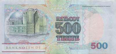 Kasachstan - 500  Tenge (#021b_VF)