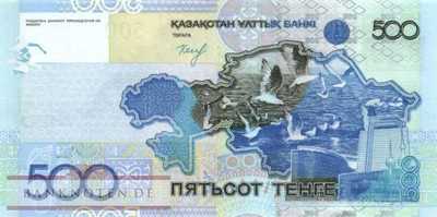 Kasachstan - 500  Tenge (#029b_UNC)