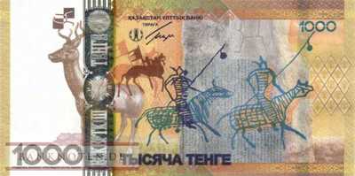Kazakhstan - 1.000  Tenge (#044_UNC)